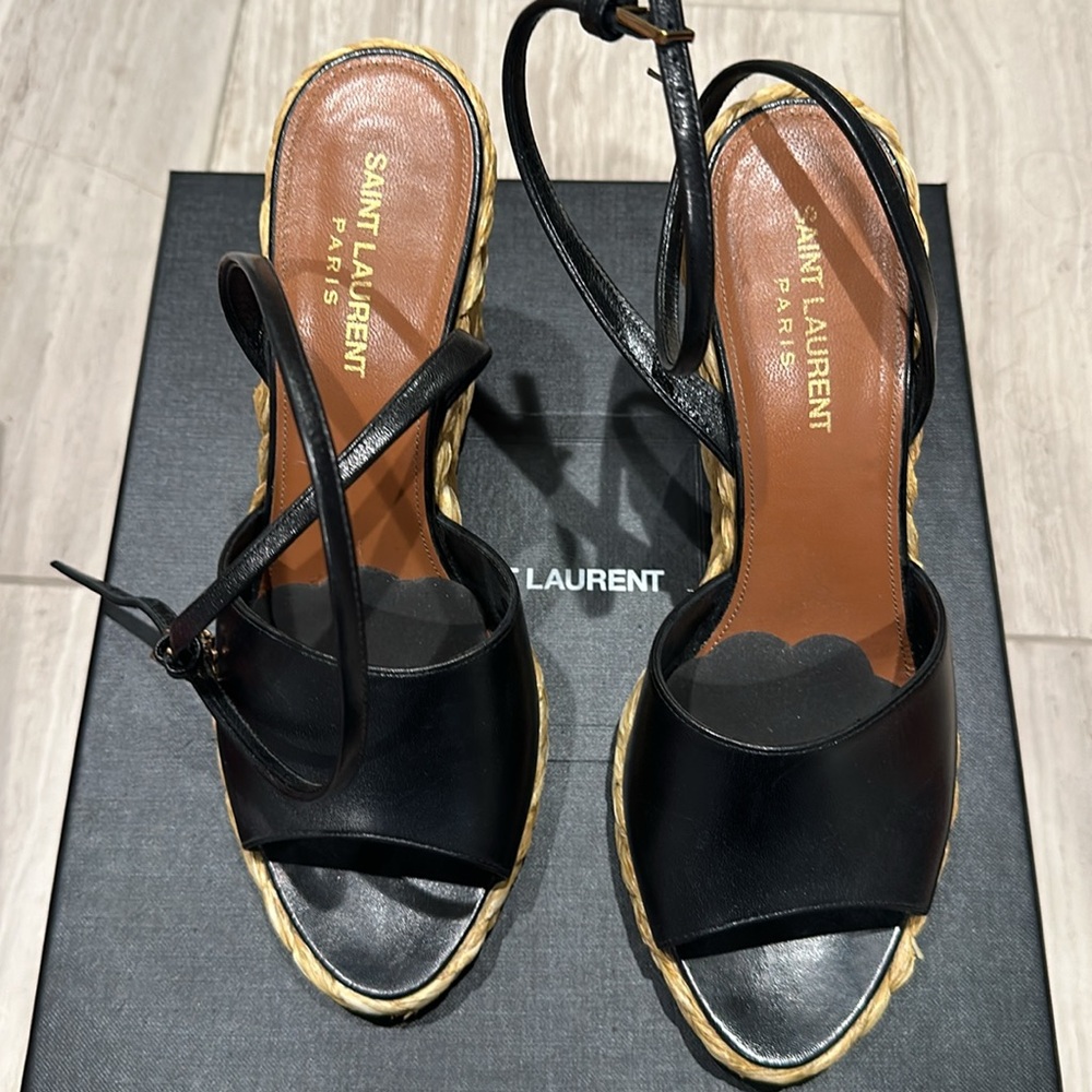 Saint Laurent YSL Belagor wedges - Picture 3 of 8